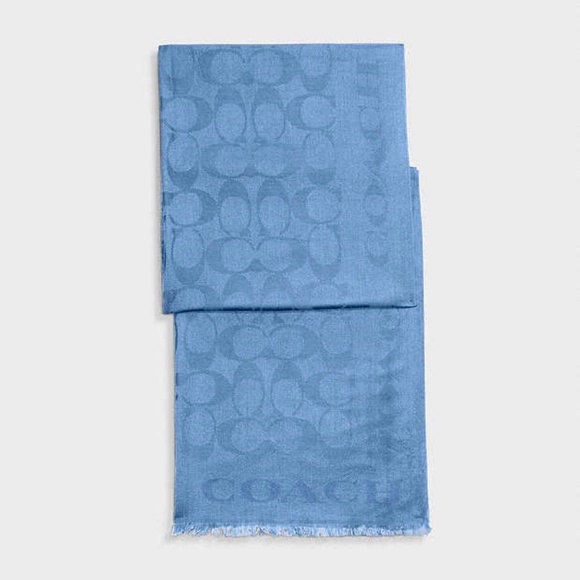 Coach Signature Stole Scarf - Picture 1 of 2